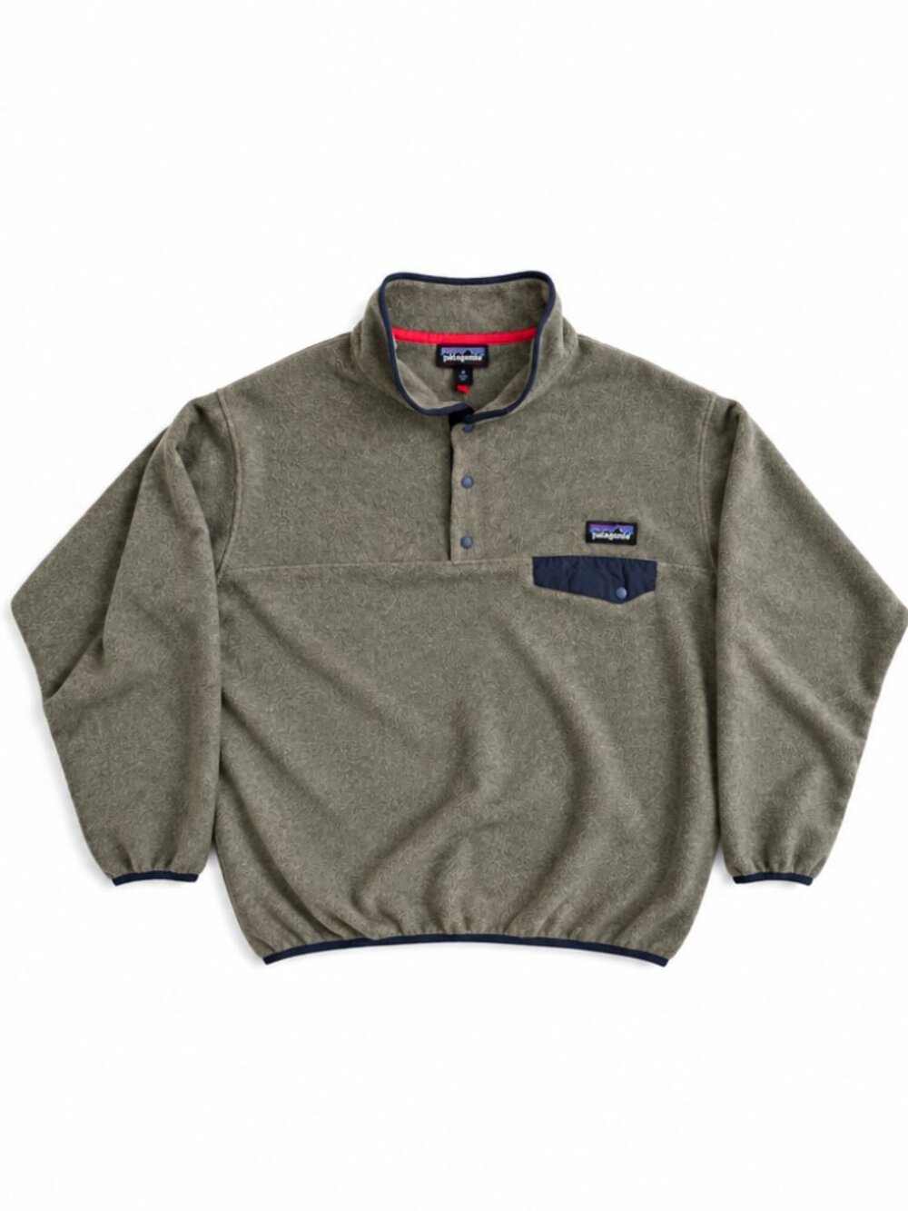 Patagonia Lightweight Synchilla Snap-T Pullover Men’s XXL Gray Fleece 25580 EUC